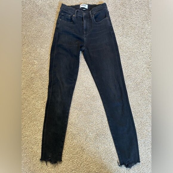 Agolde Black Skinny Jeans - Picture 1 of 3